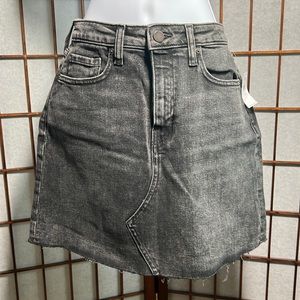 Banana Republic Black Denim NWT Skirt 2 petite